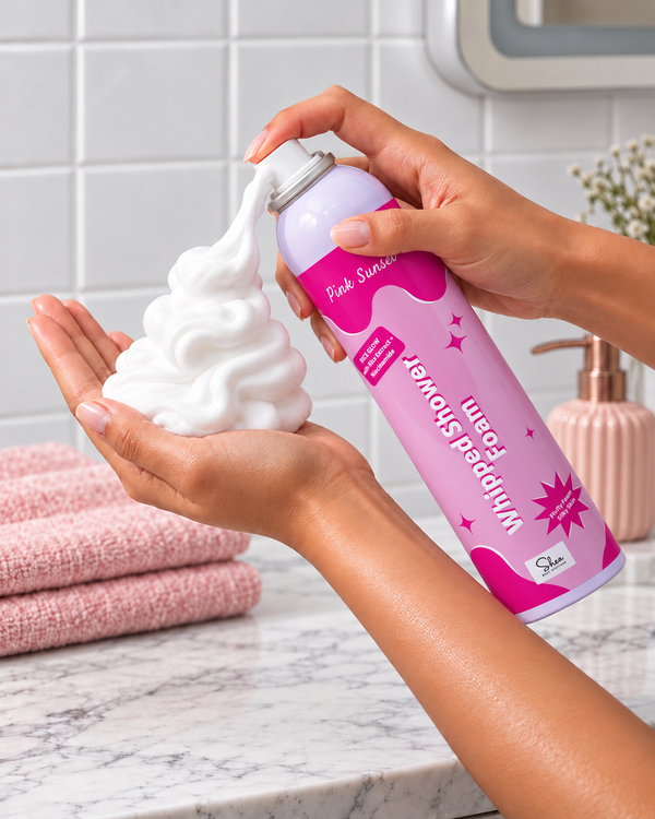 Pink Sunset Shower Foam
