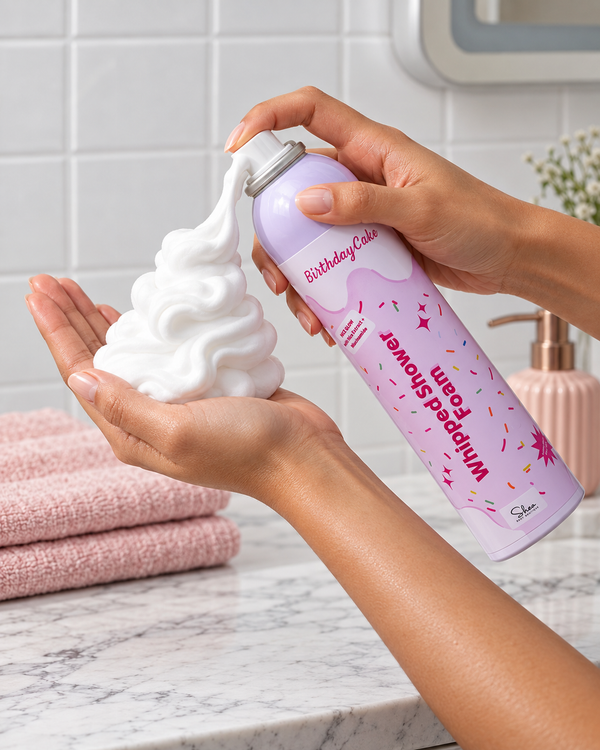 Birthday Cake Shower Foam