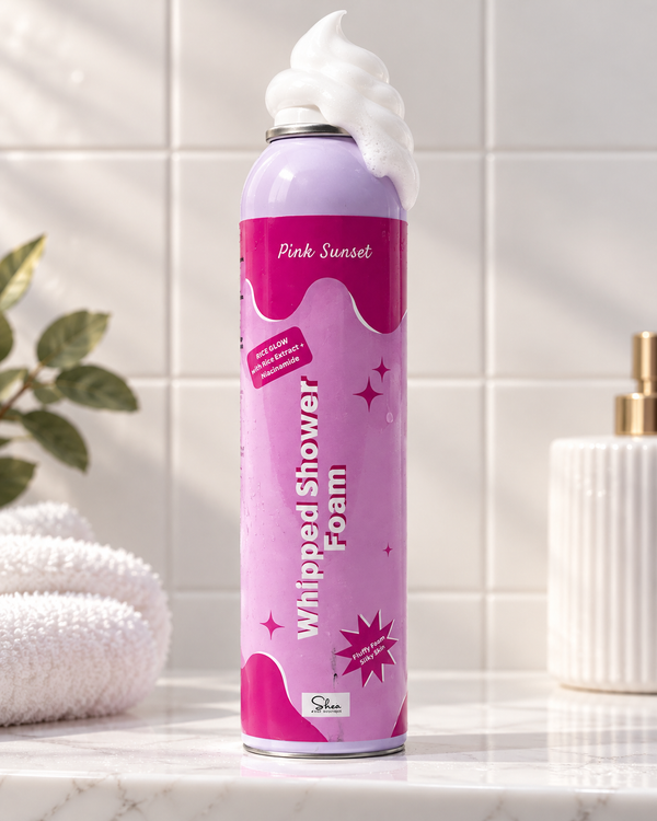 Pink Sunset Shower Foam