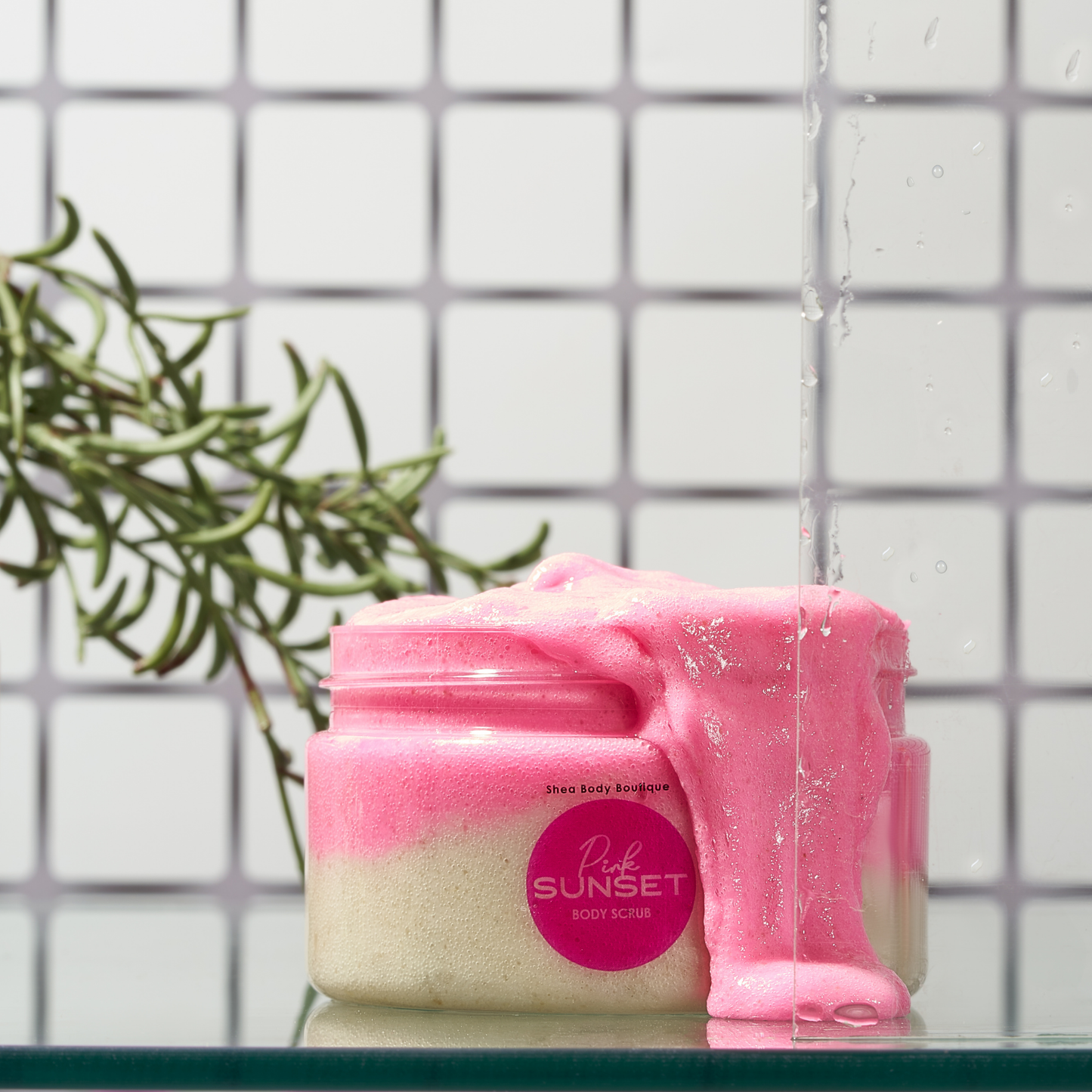 Pink Sunset Scrub