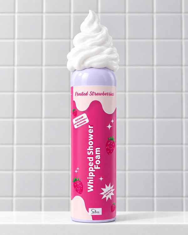 Frosted Strawberries Shower Foam