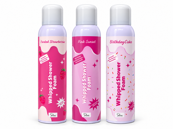 Shower Foam Trio