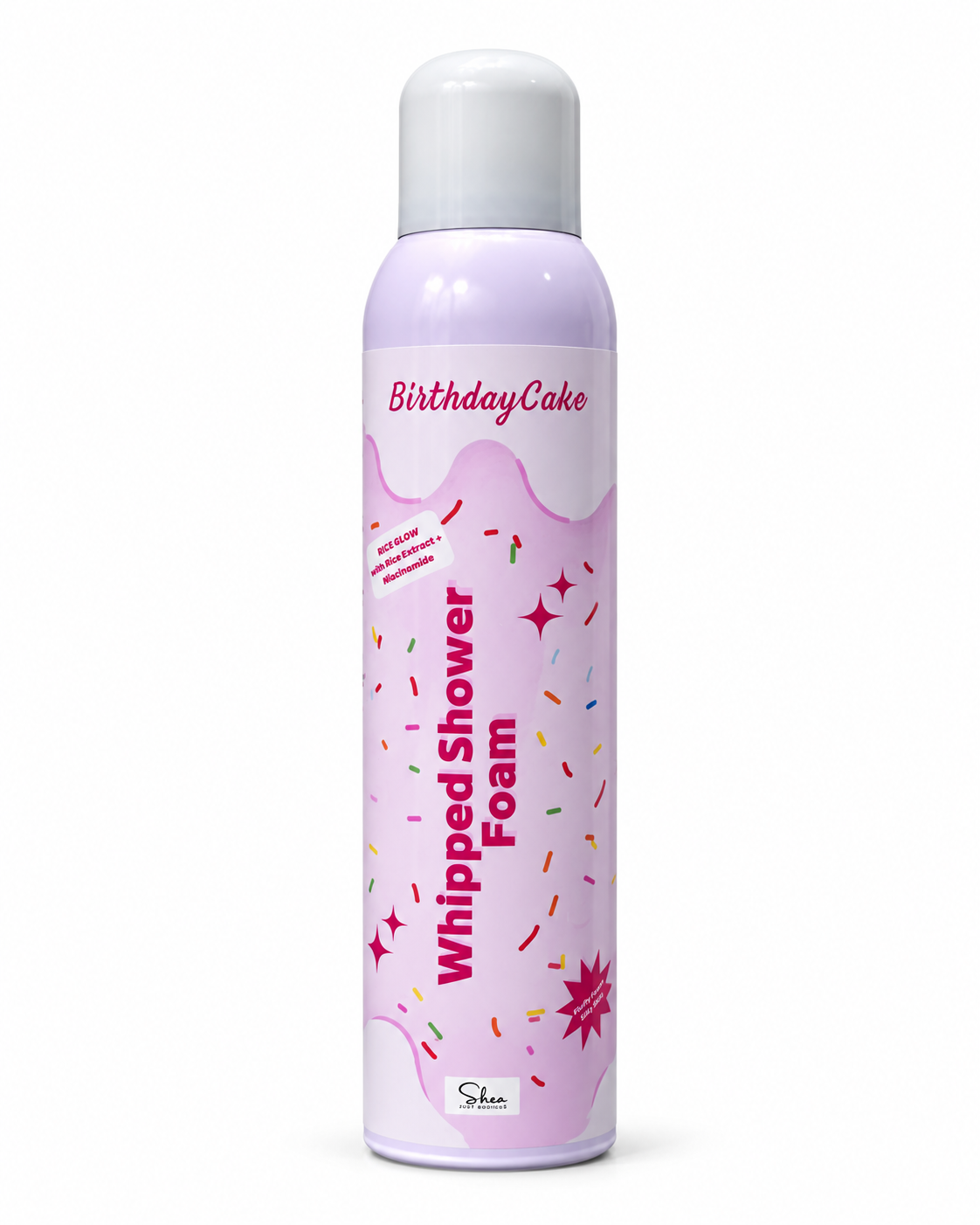 Birthday Cake Shower Foam