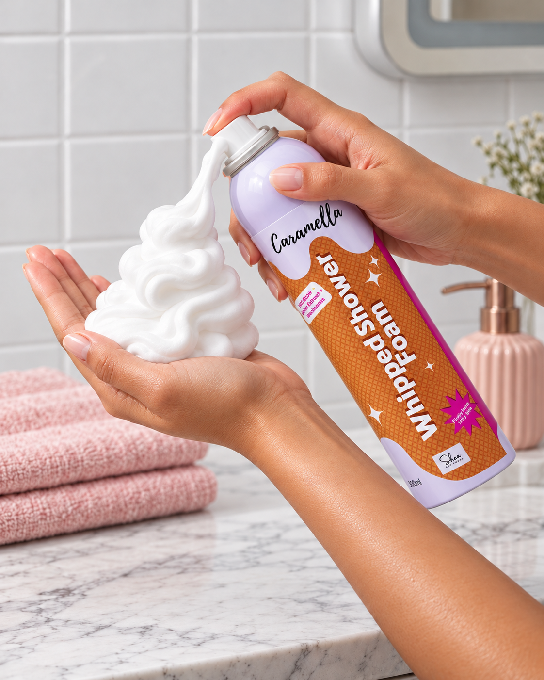 Caramella Shower Foam