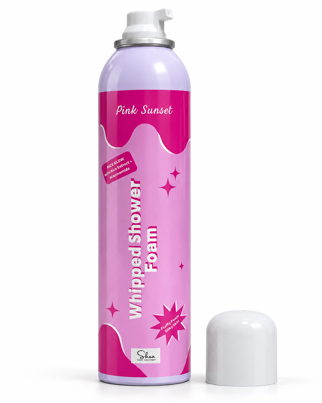 Pink Sunset Shower Foam