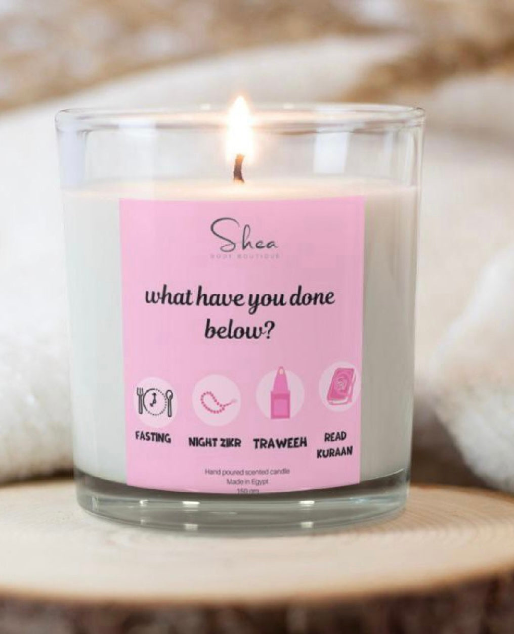 Ramadan checklist Candle