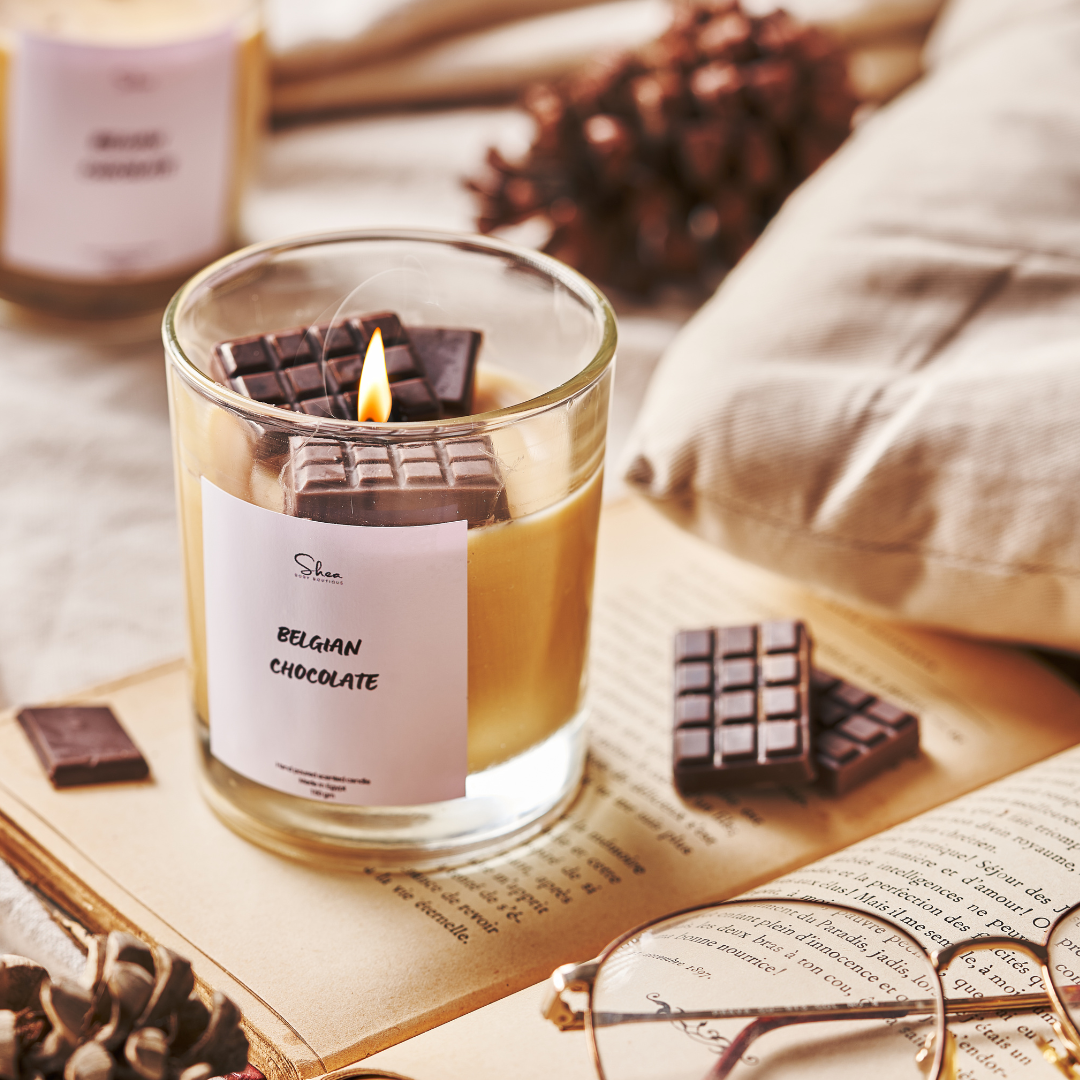 Belgian Chocolate Candle