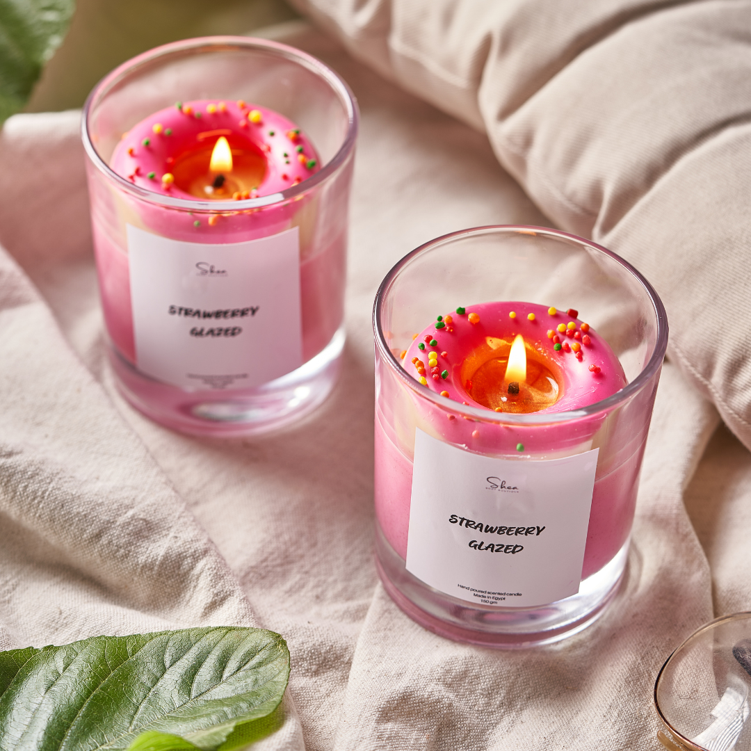 Strawberry Glazed Candle