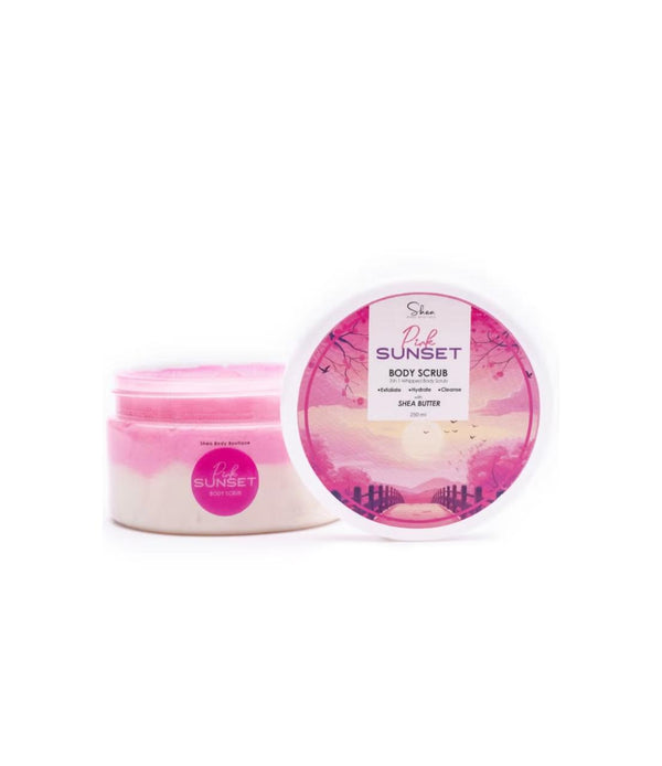 Pink Sunset Scrub